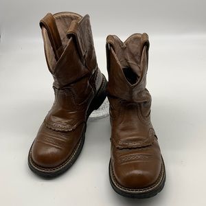 Fat Baby -Ariat Boots in Brown Leather size 7B